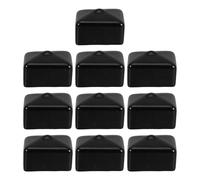 Milisten 10 Pièces Manchon de Poignée de Levier de Soupape en PVC Noir | Installation par Pression, Surface Antidérapante, Garde la Forme et Limite les Chocs Tuyaux ou Murs