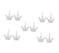 Milisten 10 Pièces Médaille pour Chien Étiquettes Vierges pour Chat Porte-Noms pour Chiens Plaque D'identification Plaque D'identité pour Animaux De Compagnie Alliage De Zinc Silver
