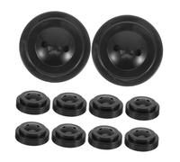 Milisten 10 Pièces Mini Flag Stand Double Hole Stable Desk Base for Office Small Flags Holder