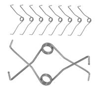 Milisten 10 Pièces Ressorts V pour Sécateurs de Précision Ressorts de Tension Robustes et Compatibles pour Outils de Jardinage Amélioration Coupe et Confort Ergonomique
