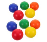 Milisten 10 Pièces Set de Balles Rebondissantes avec Colorées pour Garçon Fille et Adultes Jeu de Plage Interactif pour Sport Extérieur Famille Activités Estivales Amusantes