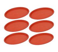 Milisten 10 pièces sous Plats Plastique Épaissi pour Pots de Fleurs Supports Solides et Durables pour Jardinage Bases Étanches pour Plantes Intérieur et Extérieur Protection Fuite des