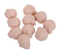 Milisten 10 pièces Têtes de Poupée pour Maquillage Pratique avec Orbite Oculaire Matériel DIY Polyvalent pour Artistes Maquilleurs Tête de Poupée Adaptée à Divers Styles et Projets