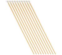 Milisten 10 Tiges de Commande en Bois pour Marionnettes D'ombres, 30 Cm, Lot de 10 Pièces, Accessoires pour Spectacles de Théâtre D'ombres, Bricolage Créatif et Éducatif