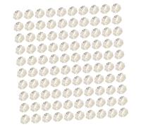 Milisten 100 Pièces Anneaux de Pied de Volaille Identification Ajustable pour Poules Canards Oiseaux Outils Pratiques de Classification des Animaux