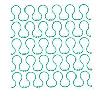 Milisten 100 Pièces Clips de Grafting pour Plantes Fixations Plastique pour Soutien des Tiges de Fleurs et Vignes pour Jardinage