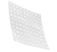 Milisten 100 pièces Pastilles Adhésives Transparentes pour Malvoyants Antichoc Silicone Autocollants Aides Tactiles pour Basse Vision Pack pour Meubles