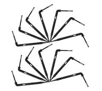 Milisten 100 pièces Piquets Irrigation Coudés pour Serre Système Arrosage Goutte à Goutte Précis Installation Facile Compatibles Jardin et Culture Hydroponique