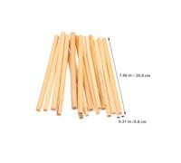 Milisten 100 pièces Tubes Naturel pour Nid Abeilles Maçonnes Recharge Écologique pour à Insectes Insert de Remplacement pour Pollinisation et Apiculture à