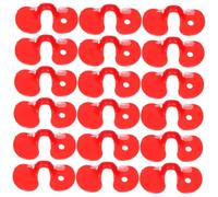 Milisten 1000pièces Lunettes Anti-picage Plastique pour Poules Et Coqs Outils De Ferme pour Volailles