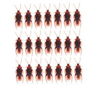 Milisten 100Pièces Faux Cafards pour Farces Halloween Décoration Réaliste pour Jeux et Blagues Entre