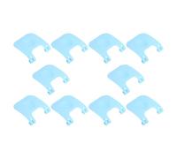 Milisten 10pièces Clips De Fixation pour Cage Petits Animaux Clips Rapides PP pour Cage Lapin Et Rongeur Fixation Sécurisée Facile à Installer Accessoires à Fils Bleu Ciel