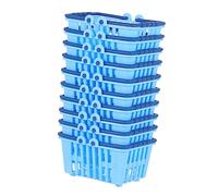 Milisten 10pièces Mini Panier De Rangement pour Accessoires De Maison Décoration De Maison De Poupées Et Activités Ludiques Panier Miniature pour Jeux De Rôle Et