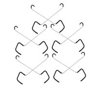 Milisten 10pièces Support De Branche Arbre Fruitier Écarteur pour Branches Système De Support Arbre Outil Cintrage Branches Arrache-Branche Dispositif Arrachage Accessoires