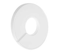 Milisten 12 pièces Anneaux Séparateurs Vêtements Plastique Blanc Diviseurs Cintres et Réutilisables pour Organisateur Dressing