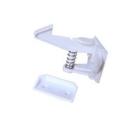 Milisten 12pièces Verrous De Sécurité Pour Portes De Placard Lot De Verrous Invisibles Protection Garçon Fille Sans Outil Perçage