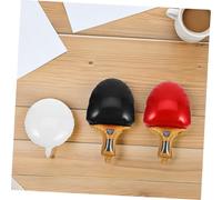 Milisten 15 Pièces Ballons Tennis de Table Thème Sportif Décoration Interactive pour Fêtes Tournois Événements Scolaires Rouge Noir Blanc