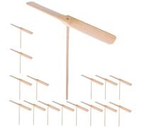 Milisten 15 Pièces Jouets Volants Bois Interactifs pour Garçon Fille Jouets Extérieurs à Parent Garçon Fille