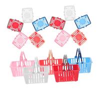 Milisten 15 Pièces Mini Panier de Shopping pour Paniers Miniatures pour Jeux de Rôle et Activités