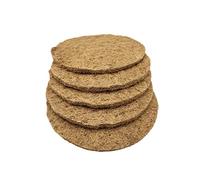 Milisten 15 Pièces Nids Œufs De Pigeon Lot de Supports Œufs Oiseaux Fournitures pour Animaux De Compagnie Coussin De Nidification