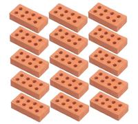 Milisten 150 pièces Mini Briques de Construction Multicolores pour Garçon Fille Kit DIY Maquette Maison de Poupée Briques Simulées Amovibles pour Aménagement Paysager et Décoration