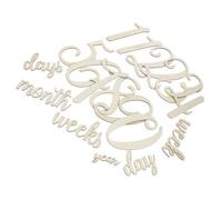 Milisten 19Pièces Cartes de pour Né Accessoires Photo de pour Préserver Souvenirs Premier Anniversaire