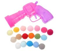 Milisten 1ensemble Balle Interactive pour Chat avec Lanceur Jouet Élastique pour Jeu Attrape Balles Colorées pour Interaction Et Amusement Intérieur