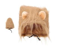 Milisten 1ensemble Costume De Lion pour Chiens avec Perruque Et Queue Déguisement pour Animaux De Compagnie pour Halloween Et