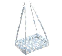 Milisten 1ensemble Hamac Suspendu pour Petits Animaux avec Coussin Absorbant Lit Confortable pour Cochons Et Toile Et Durable Couleur Aléatoire Bleu Ours