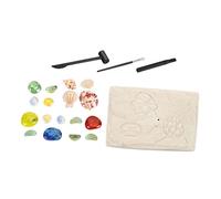 Milisten 1Ensemble Jouet Archéologie Éducatif pour Garçon Fille Kit de Simulation de Fossiles avec Excavation DIY Jouet pour Développer la Patience Coordination