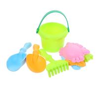 Milisten 1Ensemble Jouets de Plage Plastique pour Garçon Fille Kit de Pelles et Seaux Colorés pour Jouer Au Sable Plage Au Parc et Extérieur