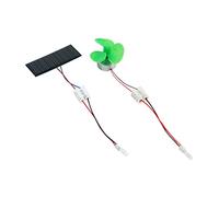 Milisten 1Ensemble Kit Éolienne Éducatif pour Expérience Scientifique Pratique Classe Développement Créativité et Coordination Œil Main pour Projets