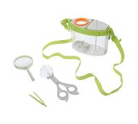 Milisten 1Ensemble Outils de Capture Insectes Portables Boîte Observation et Loupe pour Garçon Fille Kit Éducatif pour Explorer Nature et Observer Les Insectes Extérieur