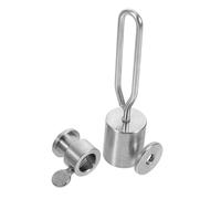 Milisten 1Ensemble Poids Acier Inoxydable pour Barbecue Accessoire de Brochette Rotatif pour Cuisson Précise Stabilité Lors de Grillades