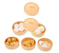 Milisten 1ensemble Set De Jouets De Cuisine Ensemble Dumplings Déjeuner pour Garçon Fille Accessoires De De Rôle Amusants pour Petits Chefs Herbe