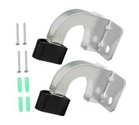 Milisten 1ensemble Support Mural Métal pour Tuyau Arrosage Porte Tuyau De Jardin Robuste Et Hanger Légère Et Pratique pour Rangement à Extérieur Accessoire Multifonctionnel pour Garage