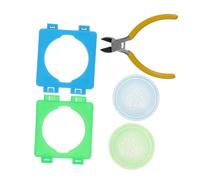 Milisten 1ensemble Trousse Accessoires pour Tunnel De Hamster Bouchons Extrémité Et Plaques De Connexion Connecteurs Flexibles Et Réarrangeables pour Enrichir Espace De Jeu des Petits