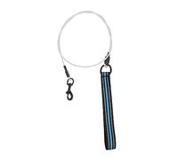 Milisten 1pc Chien De Laisse en Acier en Acier Corde d'animal De Compagnie Portable Corde d'animaux De Compagnie
