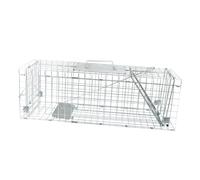 Milisten 1Pièce Cage de Transport pour Petits Animaux à Animaux Vivants avec Double Porte et Gâchette Sensible pour Secourir et Capturer