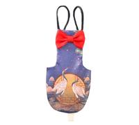 Milisten 1pièce Costume De Vol pour Perroquet Réutilisable Et Lavable Vêtement pour Oiseaux De Compagnie Confortable Et Facile à Nettoyer Mignon Motif Et Chic