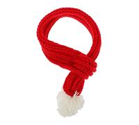 Milisten 1pièce Écharpe Tricotée pour Animaux De Compagnie Tricot pour Noël Bandana Délicat pour Chats Et Chiens Accessoire Festif à Porter Toute Saison