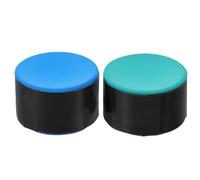 Milisten 2 Craies De Billard en Poudre Chocolatée Accessoires De Billard Craie Ronde Craie Bleue pour Tournois Entretien des Queues