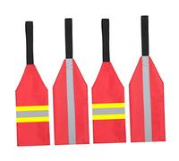 Milisten 2 Ensembles Bannière De Sécurité Drapeaux Accessoires De Kayak Fanion De Sécurité Remorque Accessoire De Canoë Drapeau De Sécurité Réfléchissant Tissu Oxford 2 Pièces * 2