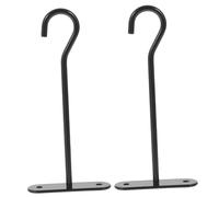 Milisten 2 Ensembles Crochets de Plafond Robustesse Supérieure pour Plantes Suspendues Supports Muraux Pratiques Lot de Crochets Multifonctions pour Jardinières et Décorations