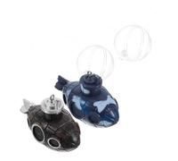 Milisten 2 Ensembles Décoration Aquarium Flottante Ornement sous-Marin Suspendu Plastique Accessoires Poissons Stable et Facile à Nettoyer Décor pour Aquarium Eau Douce
