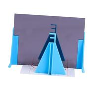 Milisten 2 Ensembles Équipements Expérimentation Imagerie Miroir pour Enseignement Physique Instruments Éducatifs Optique Supports de Miroir Échelle Objets de