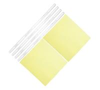 Milisten 2 Ensembles Kits Éducatifs Scientifiques de Bâtons Électrostatiques avec Soie pour Expériences Physiques Outil Expérimentation Électrostatique pour Écoles et Couleur Aléatoire