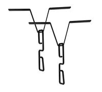 Milisten 2 Pièces Adaptateur De Gouttière Raccord De Vidange à Chaîne De Pluie Crochet De De Gouttière Black