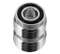 Milisten 2 Pièces Adaptateur Valve Plonge Din vers Yoke pour Bouteille Plongée Conversion Précise Haute Pression Installation Facile et Compacte Usage Professionnel et Loisirs