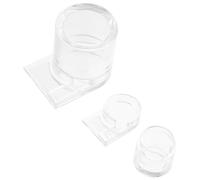 Milisten 2 pièces Ant Feeding Bowl Set Transparent Acrylic Water Feeder Lightweight Practical Ant Supplies for Science Observation and Easy Cleaning